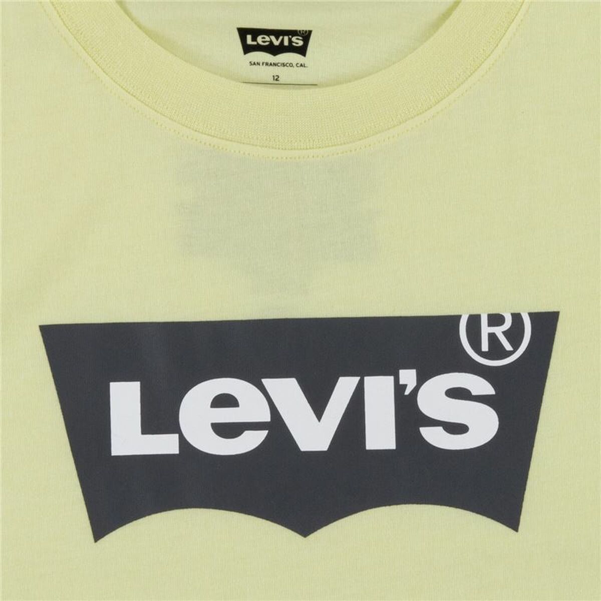 T-shirt Batwing Luminary Levi's 63390 Yellow T-shirt Batwing Luminary Levi's 63390 Yellow