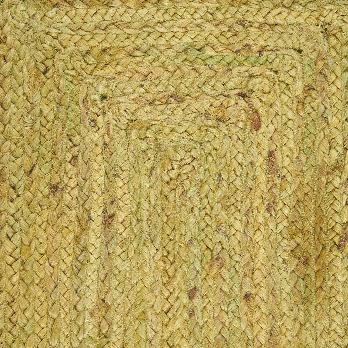 Teppich grün Jute 170 x 70 cm