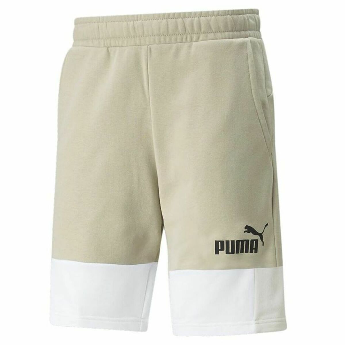 Men's Sports Shorts Puma Essential+ Block Beige Men