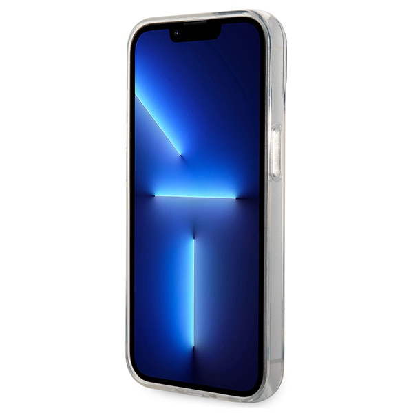 Karl Lagerfeld KLHCP14MHNIKTCT Apple iPhone 14 Plus transparent hardcase Ikonik Karl Lagerfeld