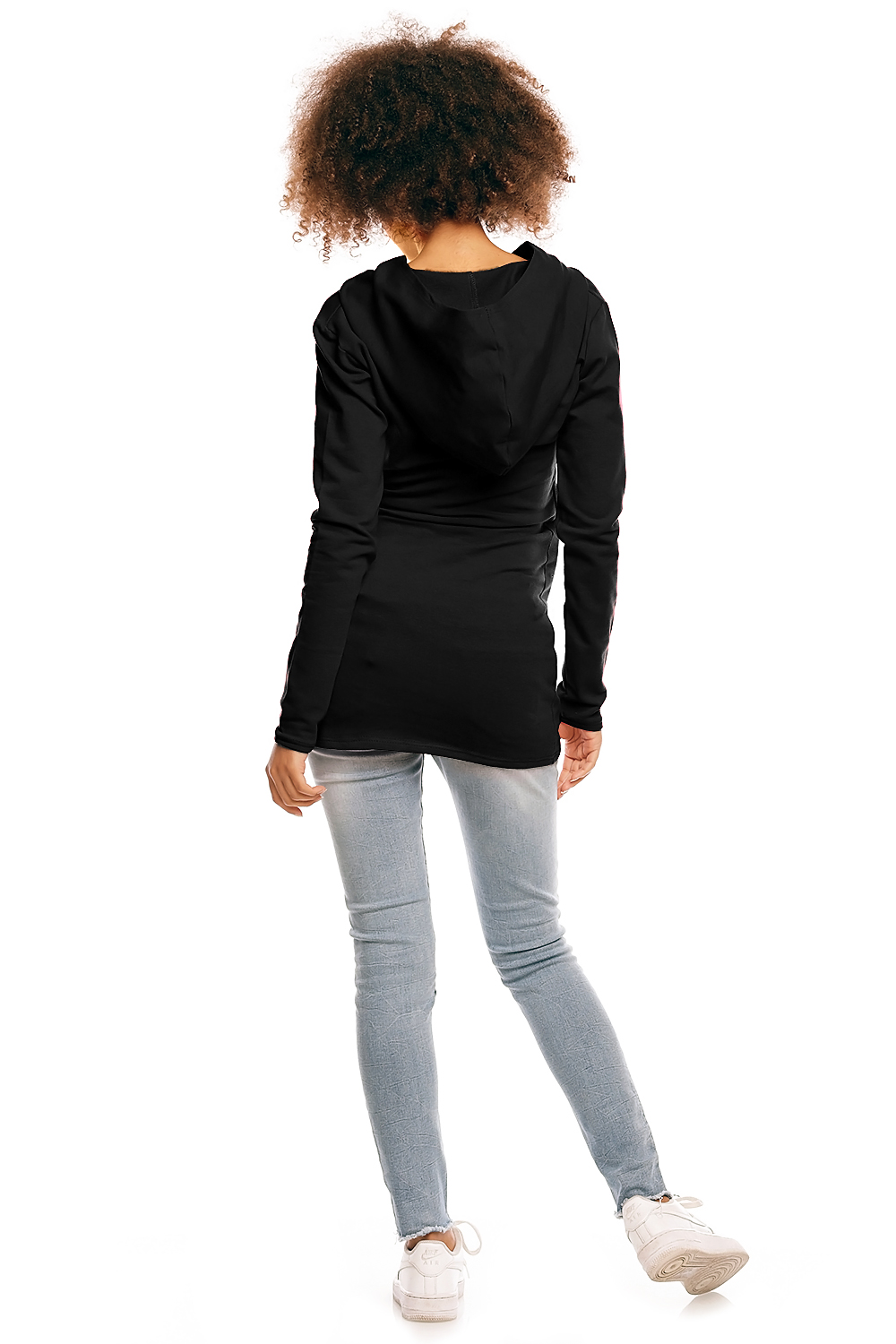  Maternity sweatshirt model 84463 PeeKaBoo  black