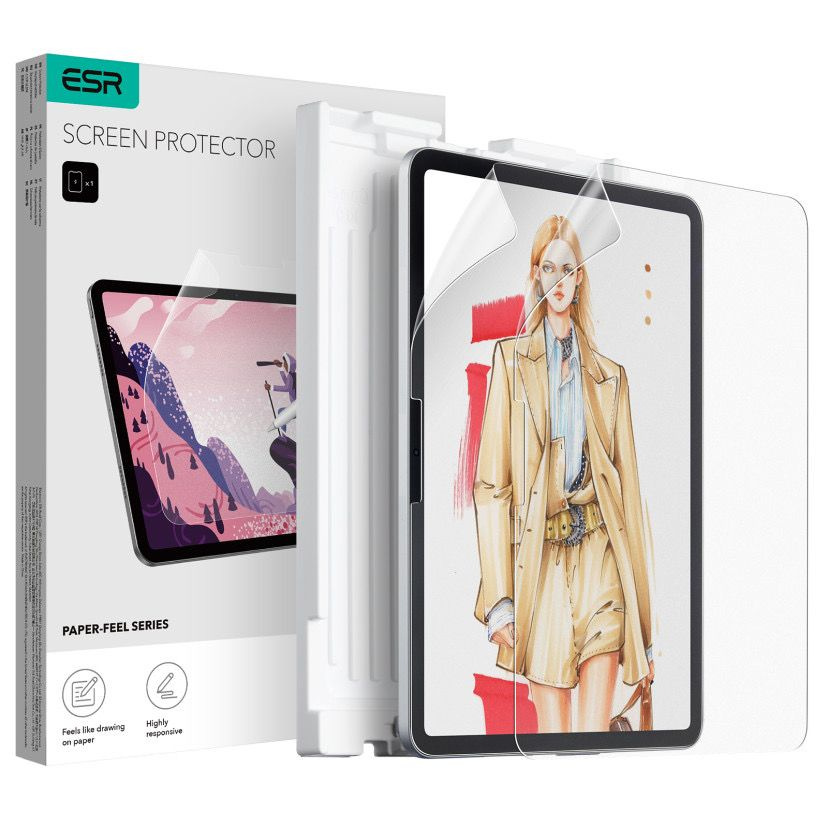 ESR Paper Feel Apple iPad Pro 11" 2024 (5 gen) Matte Clear [2 PACK]