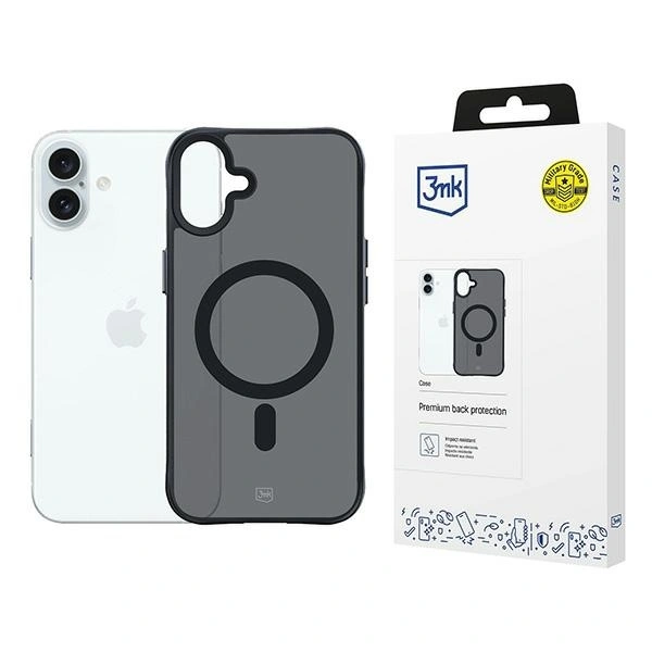 3MK Smoke MagCase Apple iPhone 16 Plus