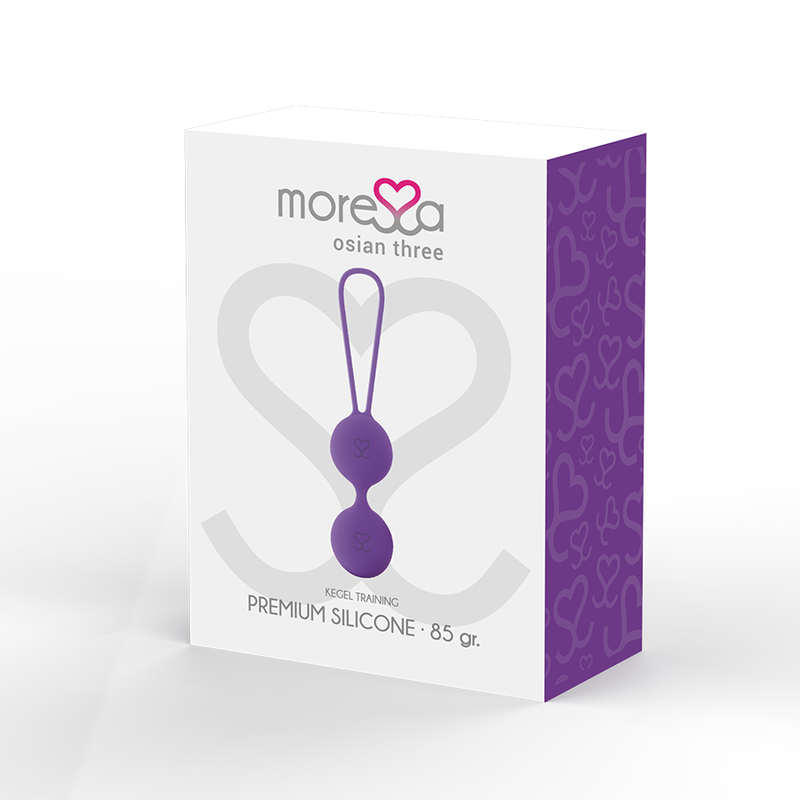 MORESSA OSIAN THREE PREMIUM SILICONE  PURPLE