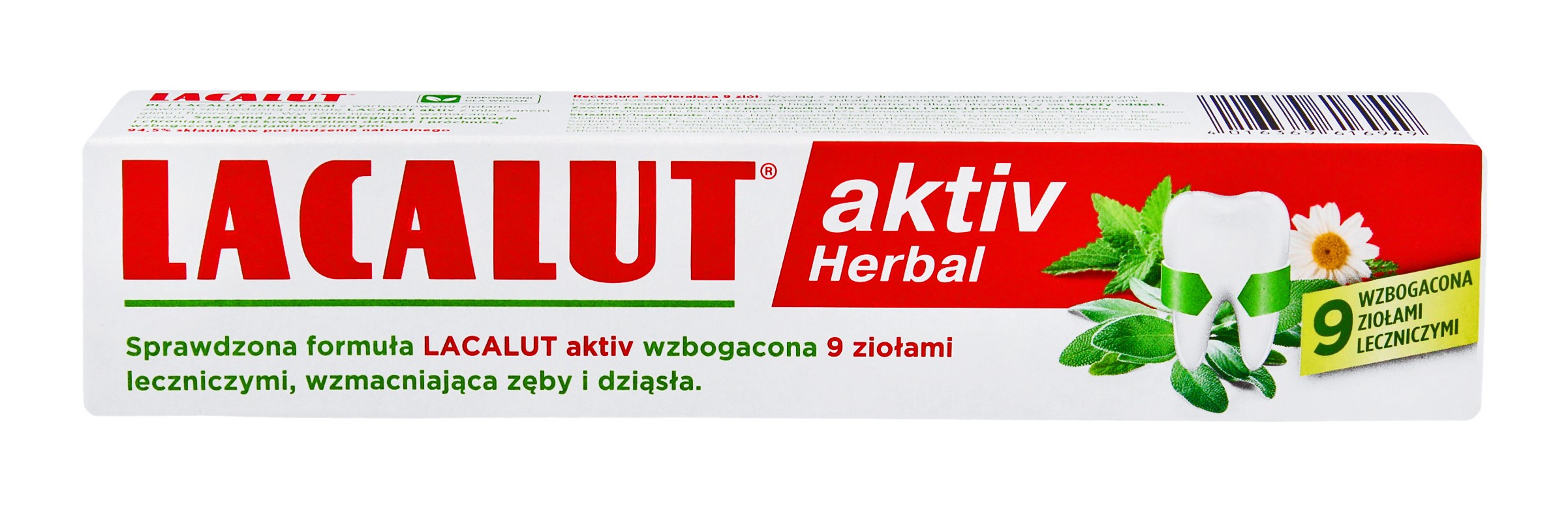 Lacalut Pasta do zębów Activ Herbal 75 ml