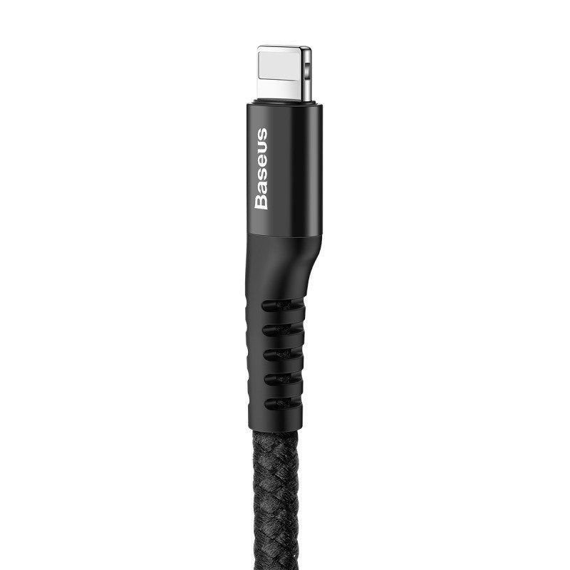 Baseus Spring Lightning Cable 1m 2A Black