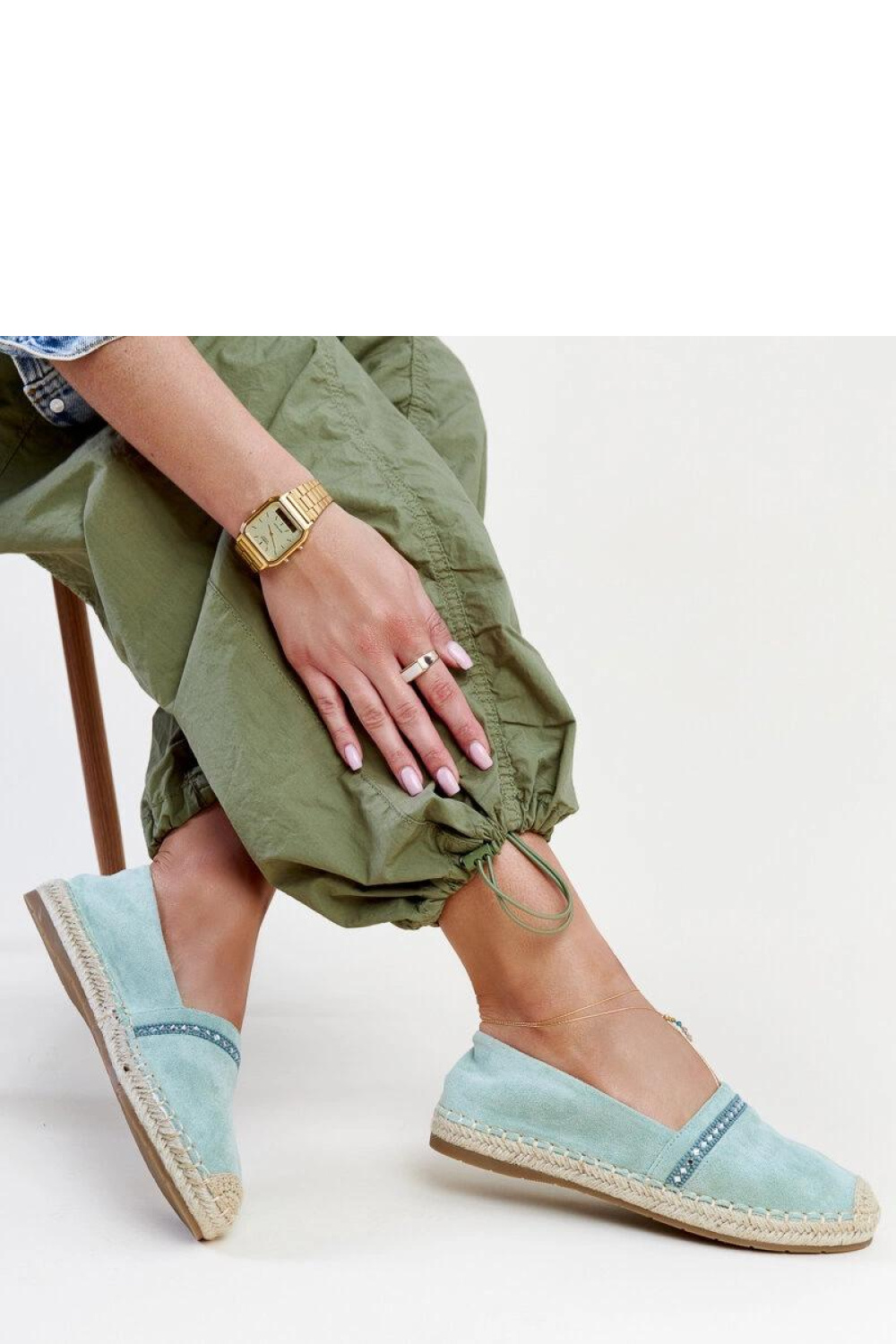  Espadrille model 207332 Solea  green