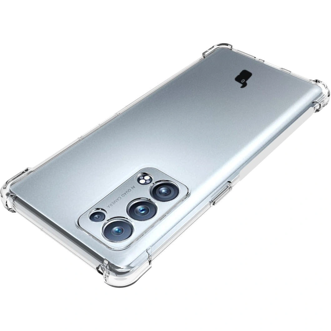 Bizon Case Clear Pack case + 2x screen film Oppo Reno 6 Pro 5G clear
