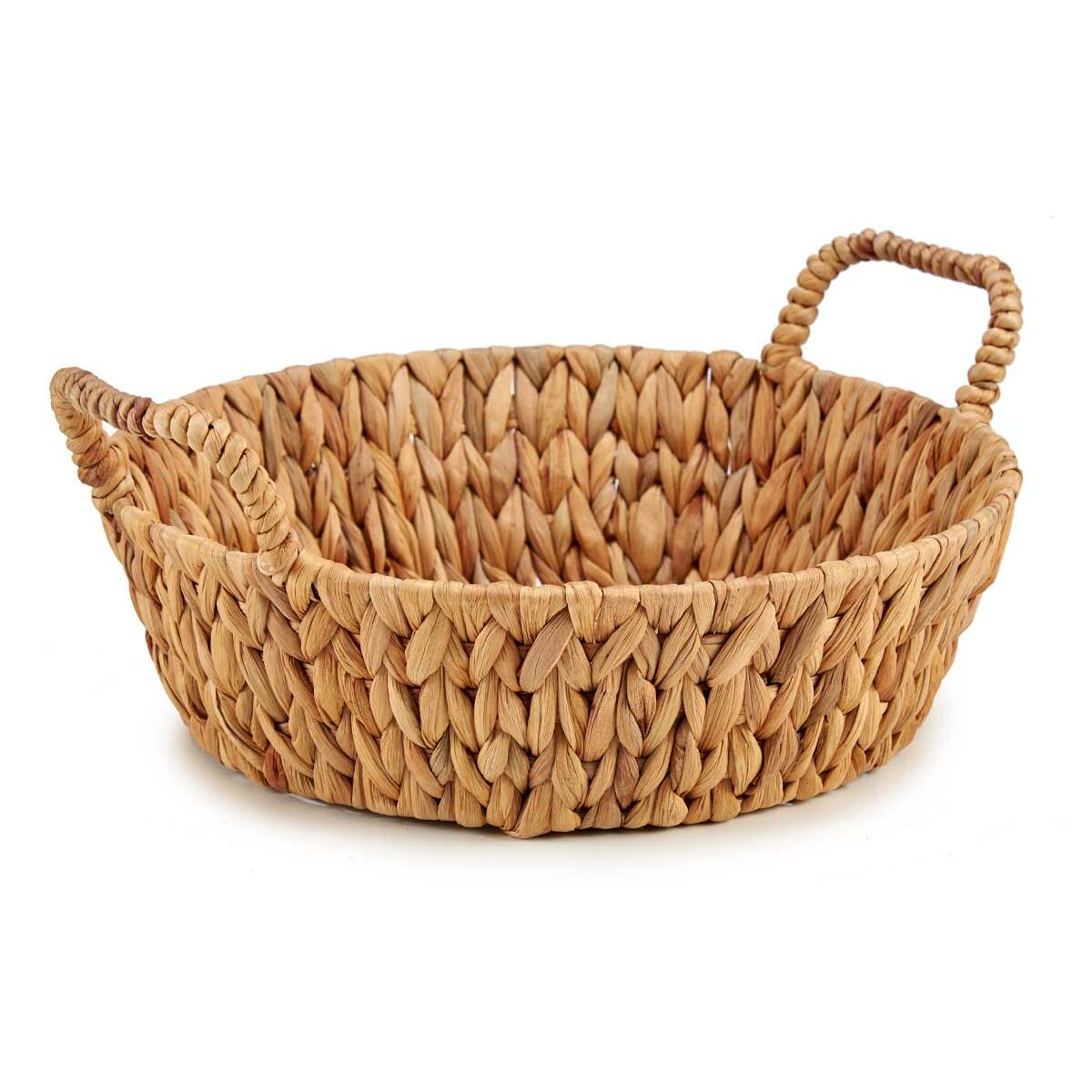 Centerpiece Brown Water hyacinth Metal 39,5 x 16,5 x 35 cm (12 Units)