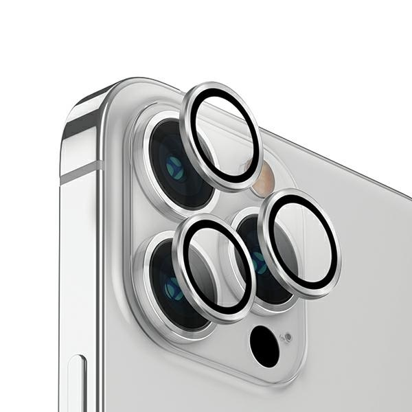 UNIQ Optix Aluminium Camera Lens Protector Apple iPhone 14 Pro / 14 Pro Max sterling silver