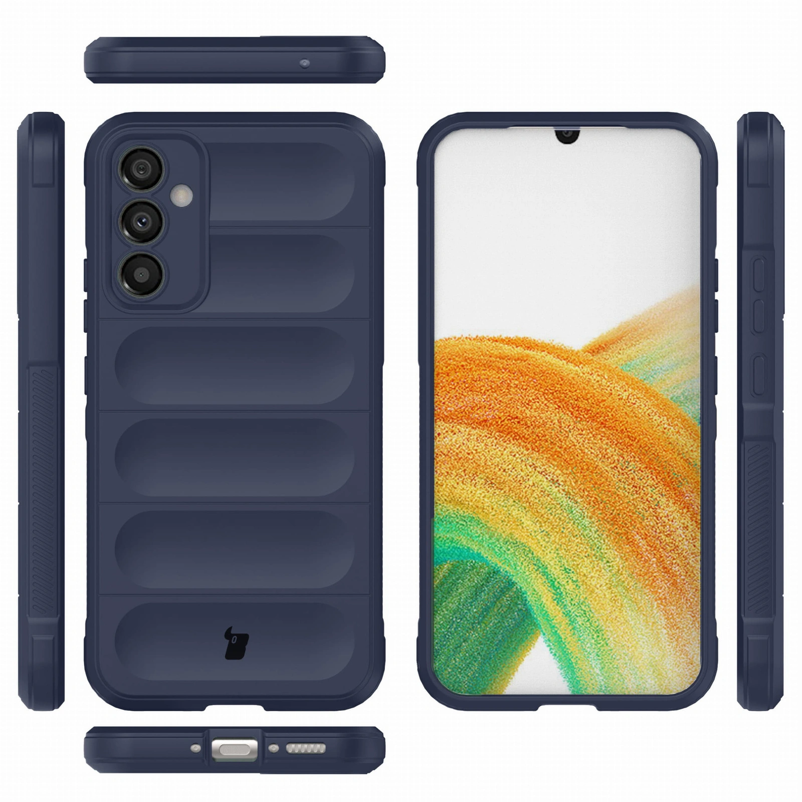Bizon Case Tur Samsung Galaxy A34 5G navy blue