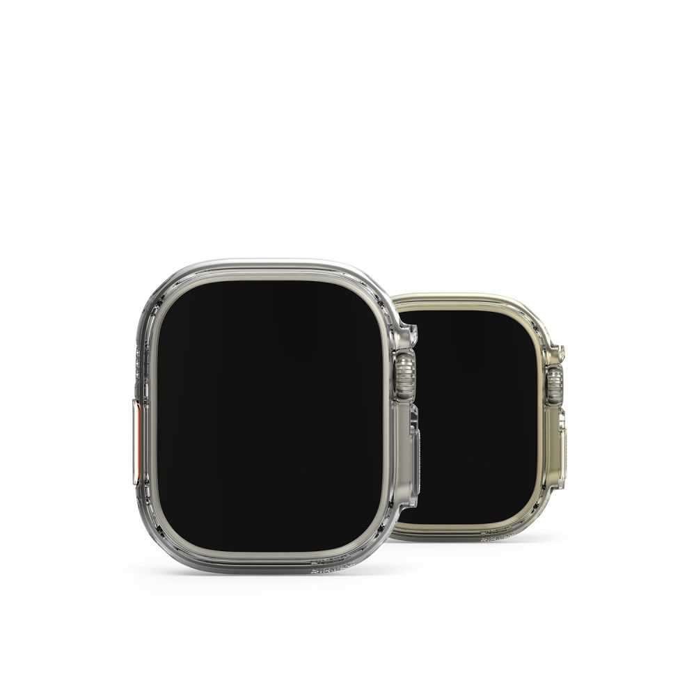 Ringke Slim Apple Watch Ultra 49mm Clear & Matte Black [2 PACK]