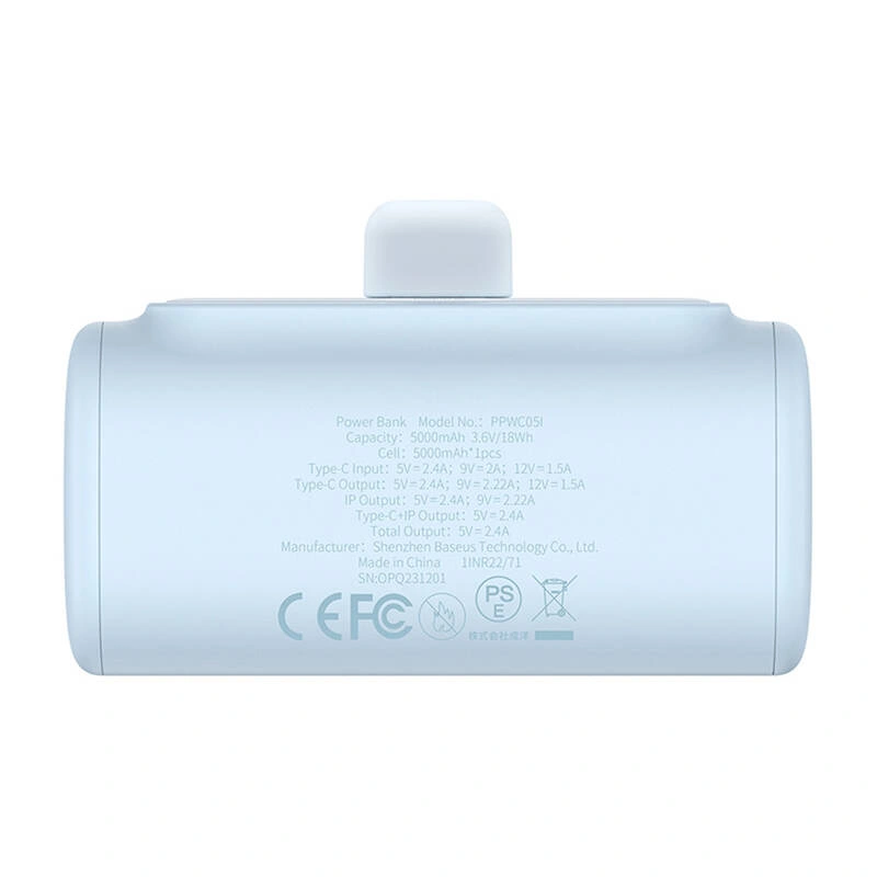 Powerbank OS-Baseus Compact IP 5000mAh 20W (blue)