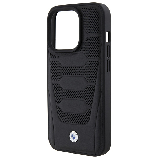 BMW BMHCP15X22RPSK Apple iPhone 15 Pro Max Leather Seats Pattern black