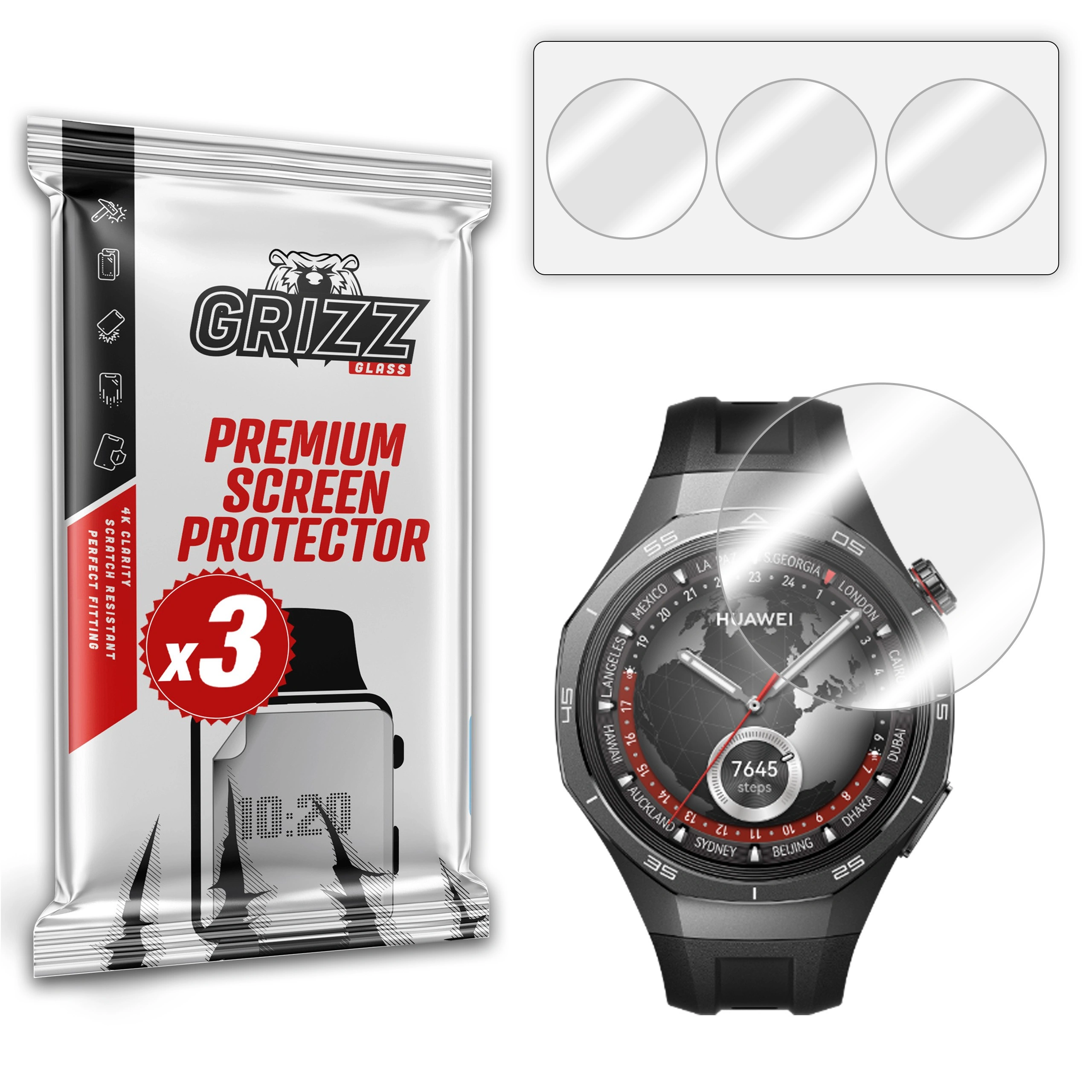 GrizzGlass Hydrofilm Huawei Watch GT 5 Pro 46mm