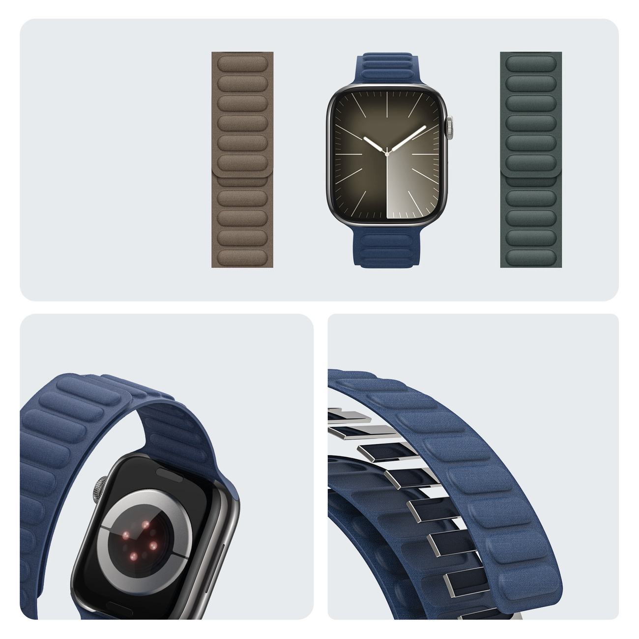 Dux Ducis Strap BL Apple Watch 4/5/6/7/SE/8/9 40/41mm blue