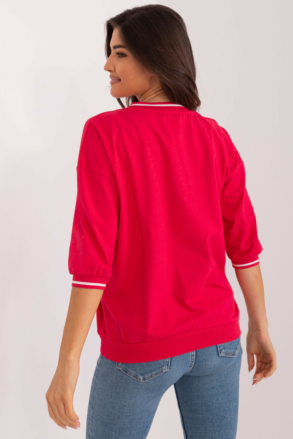  Blouse model 197757 Relevance  red