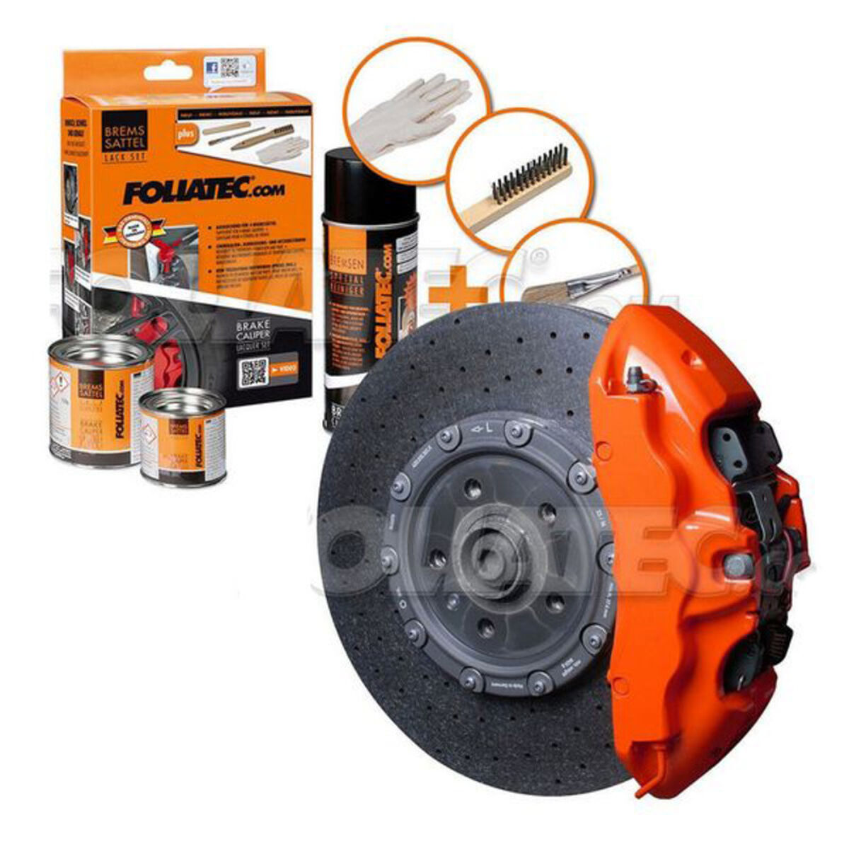 Painting set Foliatec Brake Calipers (3 pcs)