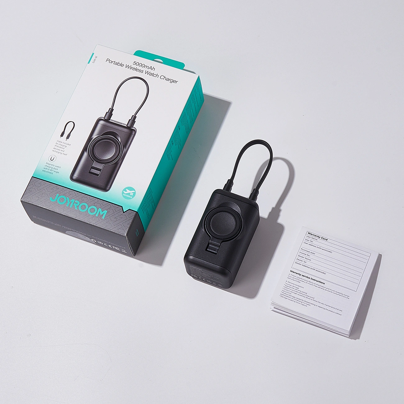 Joyroom JR-W13 powerbank for smartwatches 5000mAh black