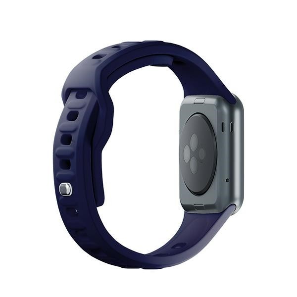 3MK Silicone Watch Strap Apple Watch 4/5/6/7/SE/8/9 40/41mm ocean blue