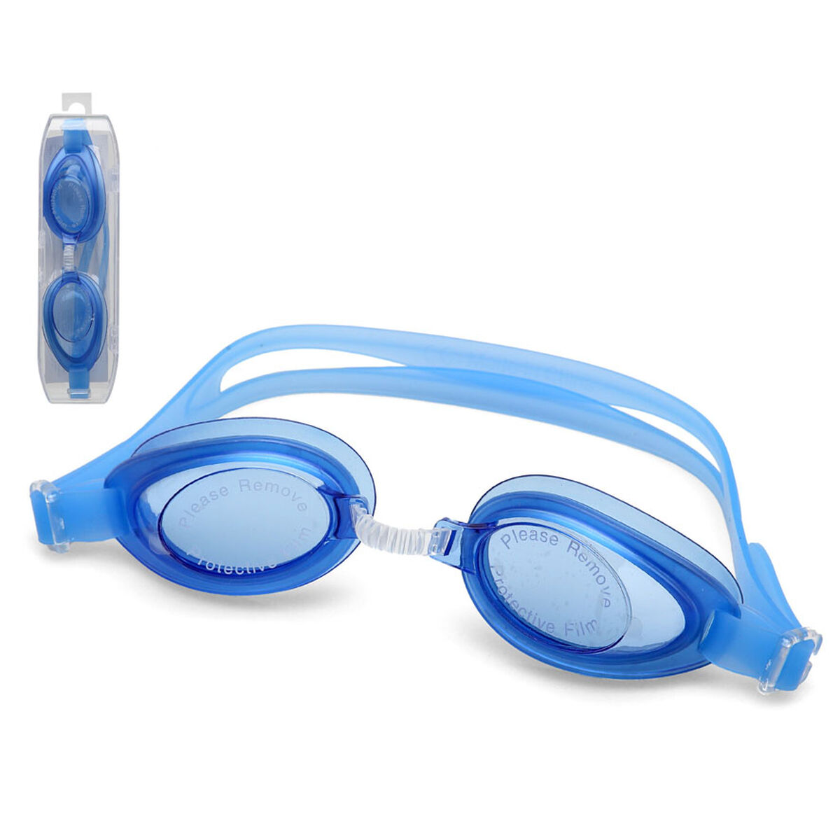 Children's Swimming Goggles Navy Blue