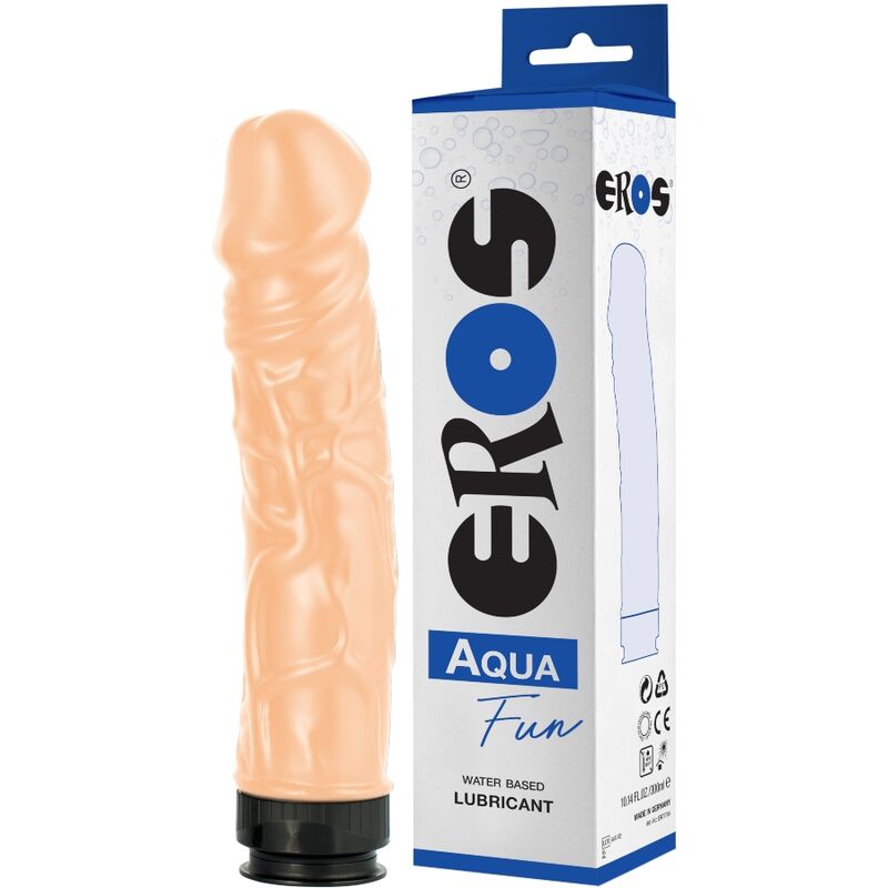 EROS AQUA FUN DILDO AND WATERBASED LUBRICANT
