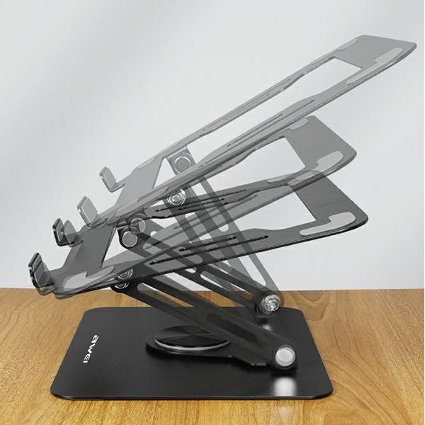 AWEI X46 rotating desk mount for laptops up to 16 inch black