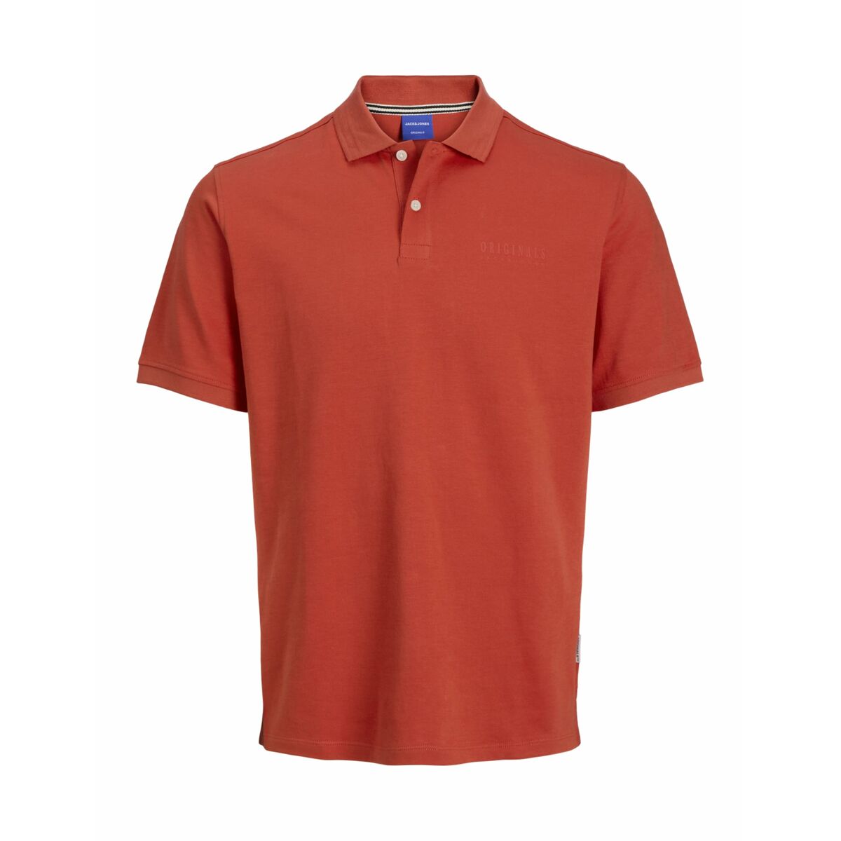 Men’s Short Sleeve Polo Shirt Jack & Jones JORFREDERIKSBERG Orange