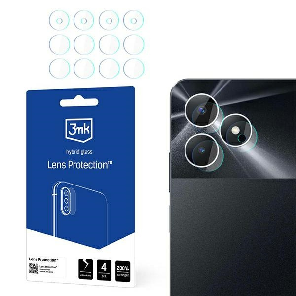 3MK Lens Protect Realme Note 50 [4 PACK]