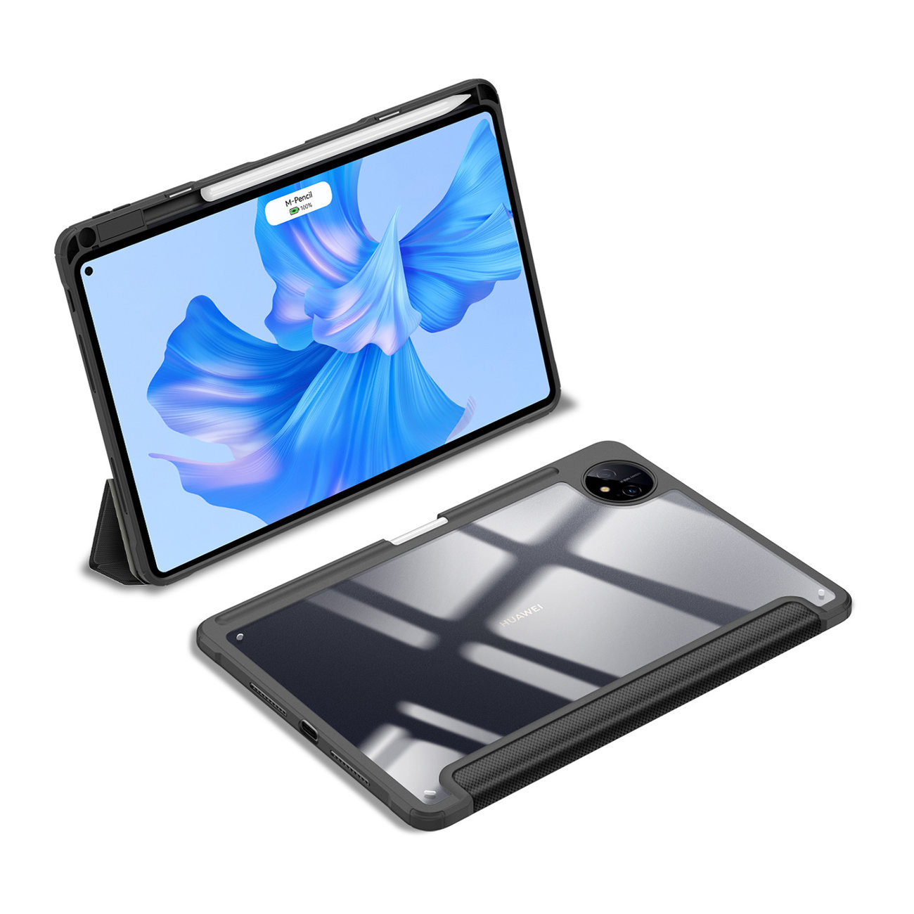 DuxDucis Toby Huawei MatePad Pro 11 2022 + stylus holder black