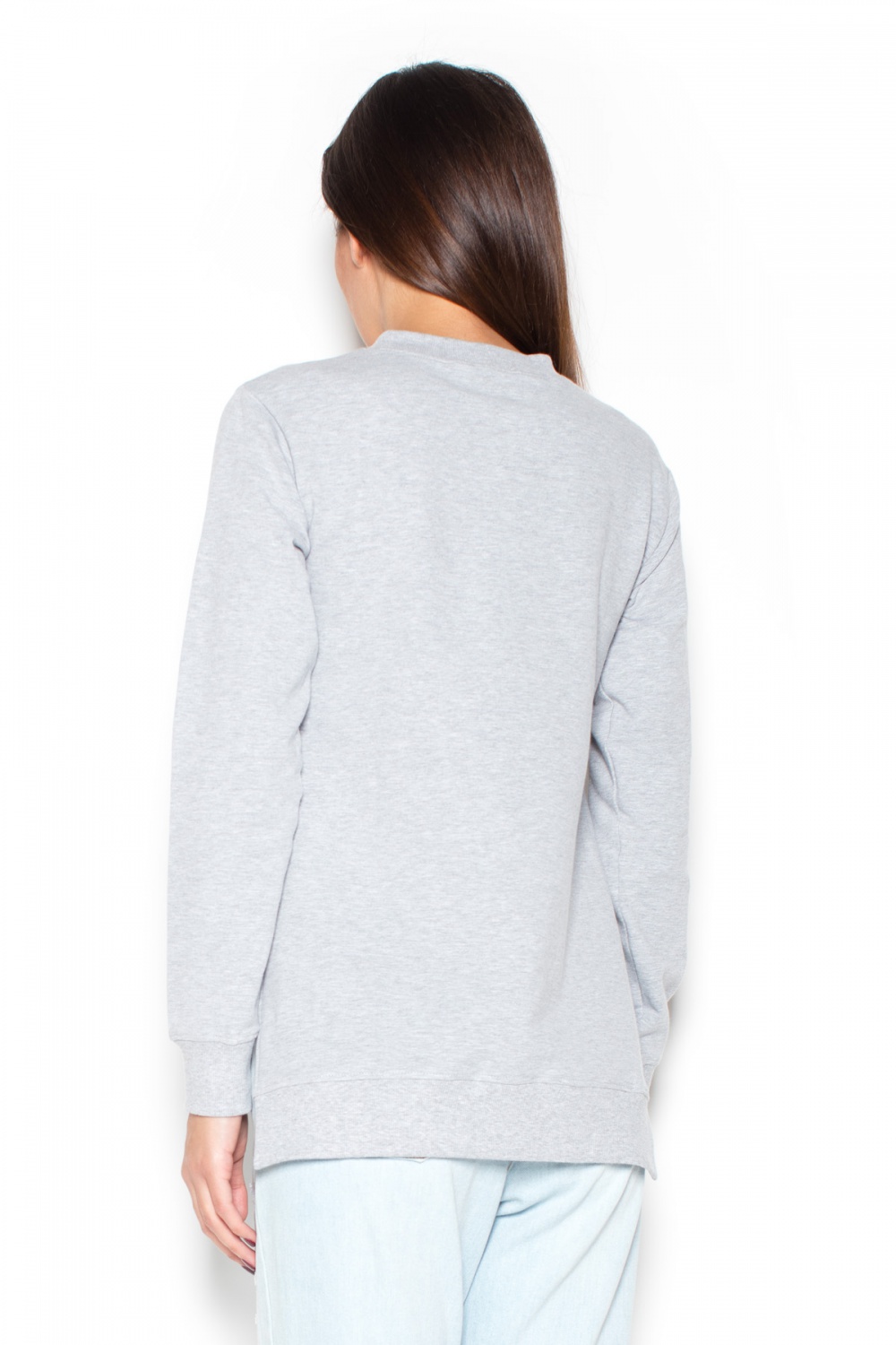  Blouse model 77314 Katrus  grey
