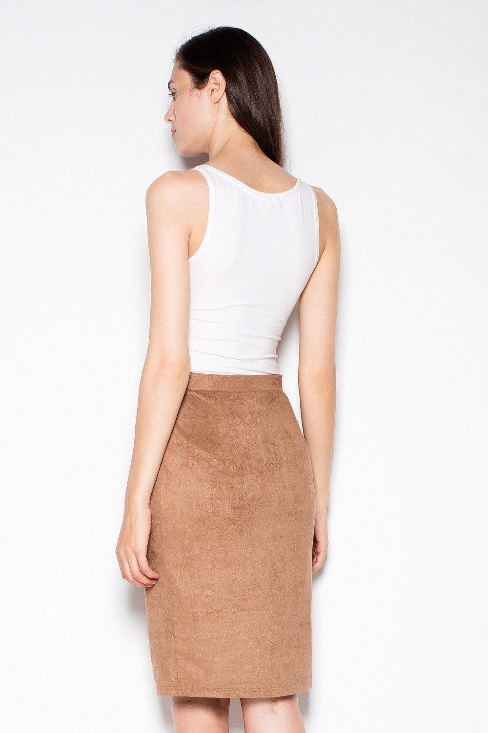  Skirt model 77380 Venaton  brown