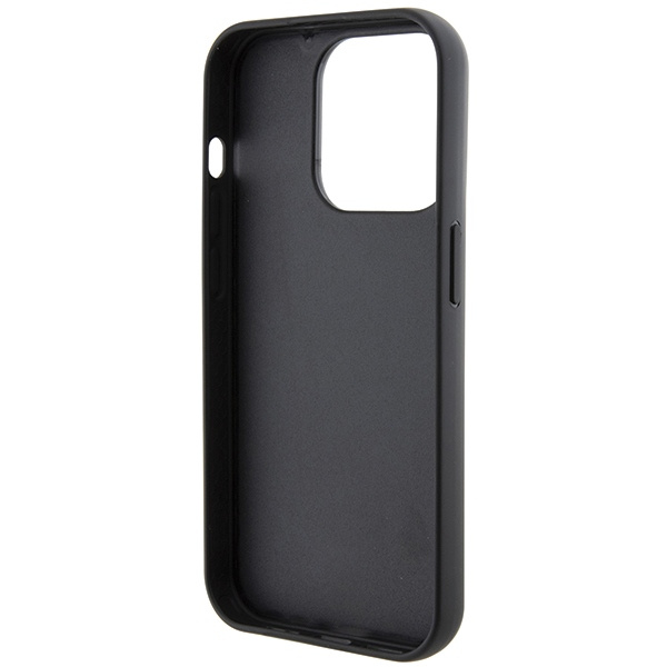 Karl Lagerfeld KLHCP14XGSACHPK Apple iPhone 14 Pro Max hardcase Gripstand Saffiano Choupette Pins black
