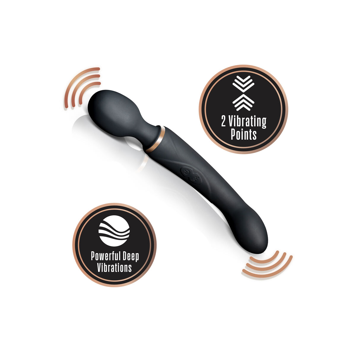 Massager Blush Lush Black Massager Blush Lush Black