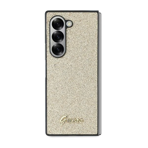 Case Guess GUHCZFD6HGGSHD Samsung Galaxy Z Fold6 4G Glitter Script gold