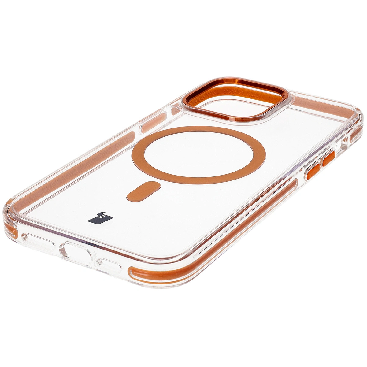 Bizon Case Marco Apple iPhone 14 Pro Max clear with orange frame