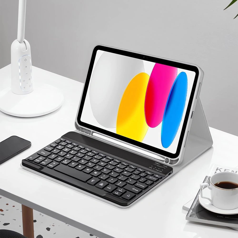 Etui z klawiaturą Tech-Protect SmartCase Pen + Keyboard Apple iPad Air 10.9 2022 (5. generacji) / iPad Air 11 2025 (7. generacji) Grey