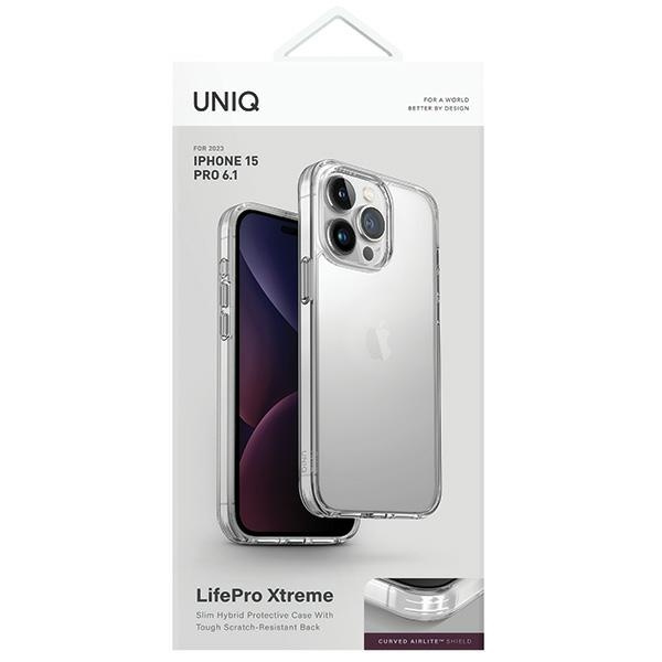 UNIQ LifePro Xtreme Apple iPhone 15 Pro crystal clear