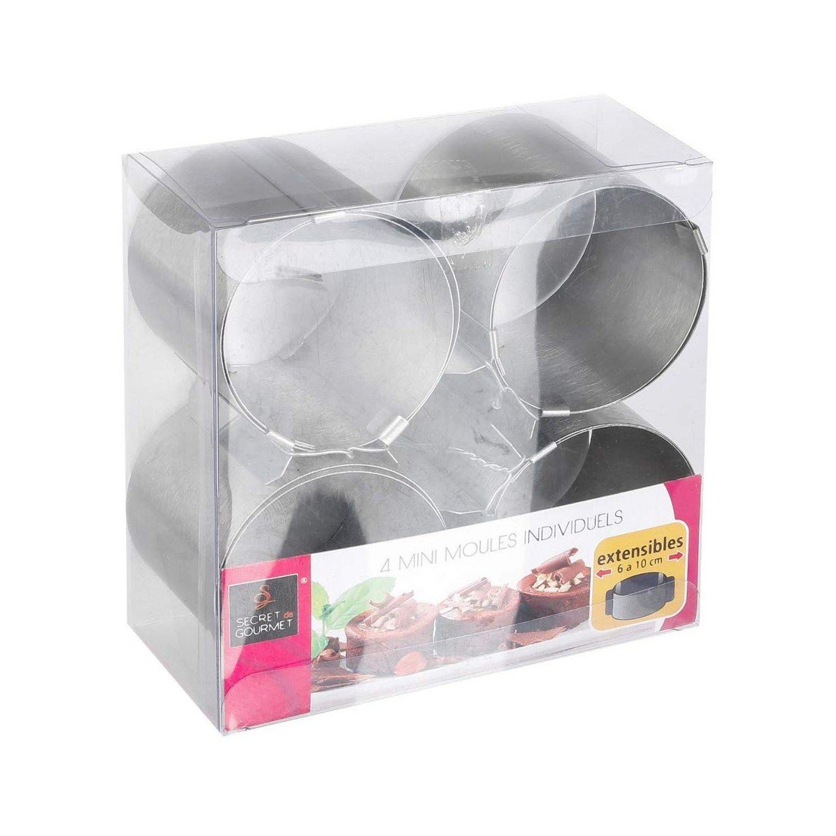 Moulds Secret de Gourmet 4 Pieces