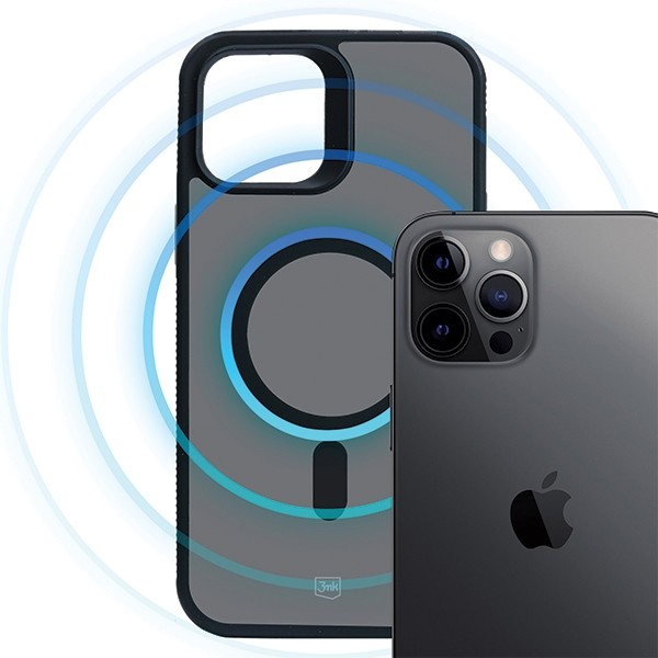 3MK MagCase Smoke Apple iPhone 12 Pro Max
