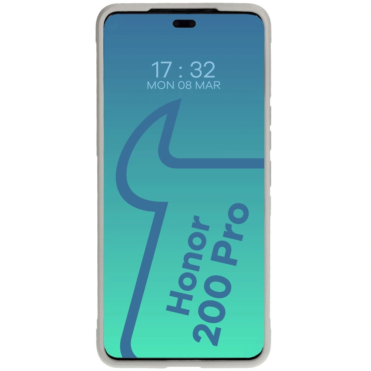 Bizon Case Tur Honor 200 Pro light grey