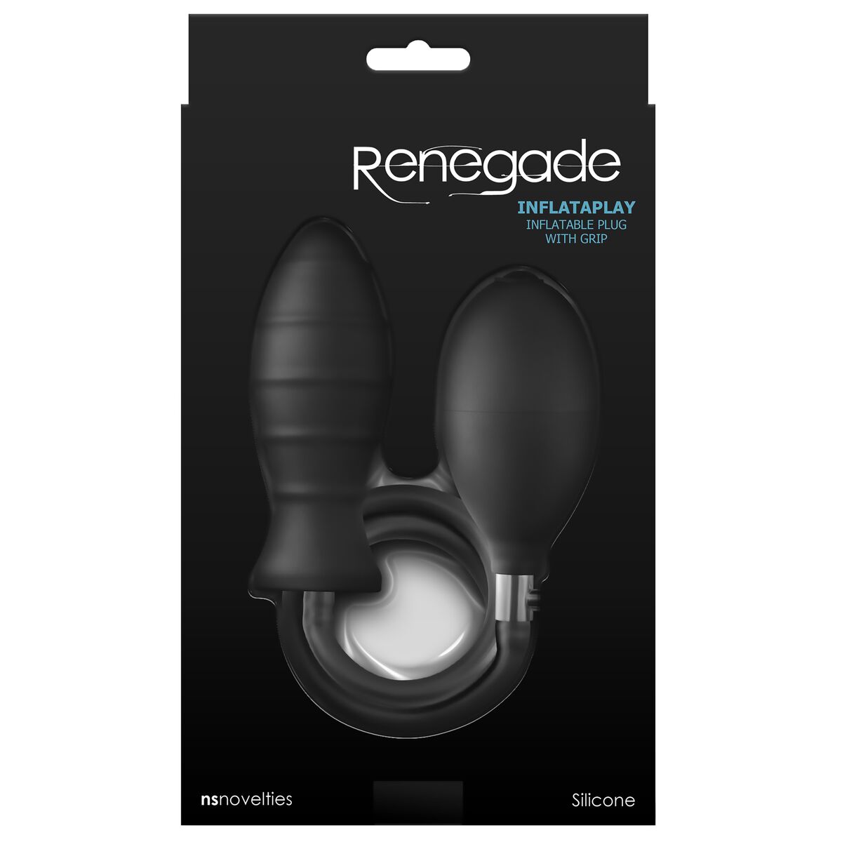 Anal plug NS Novelties Renegade Black (10,5 cm)