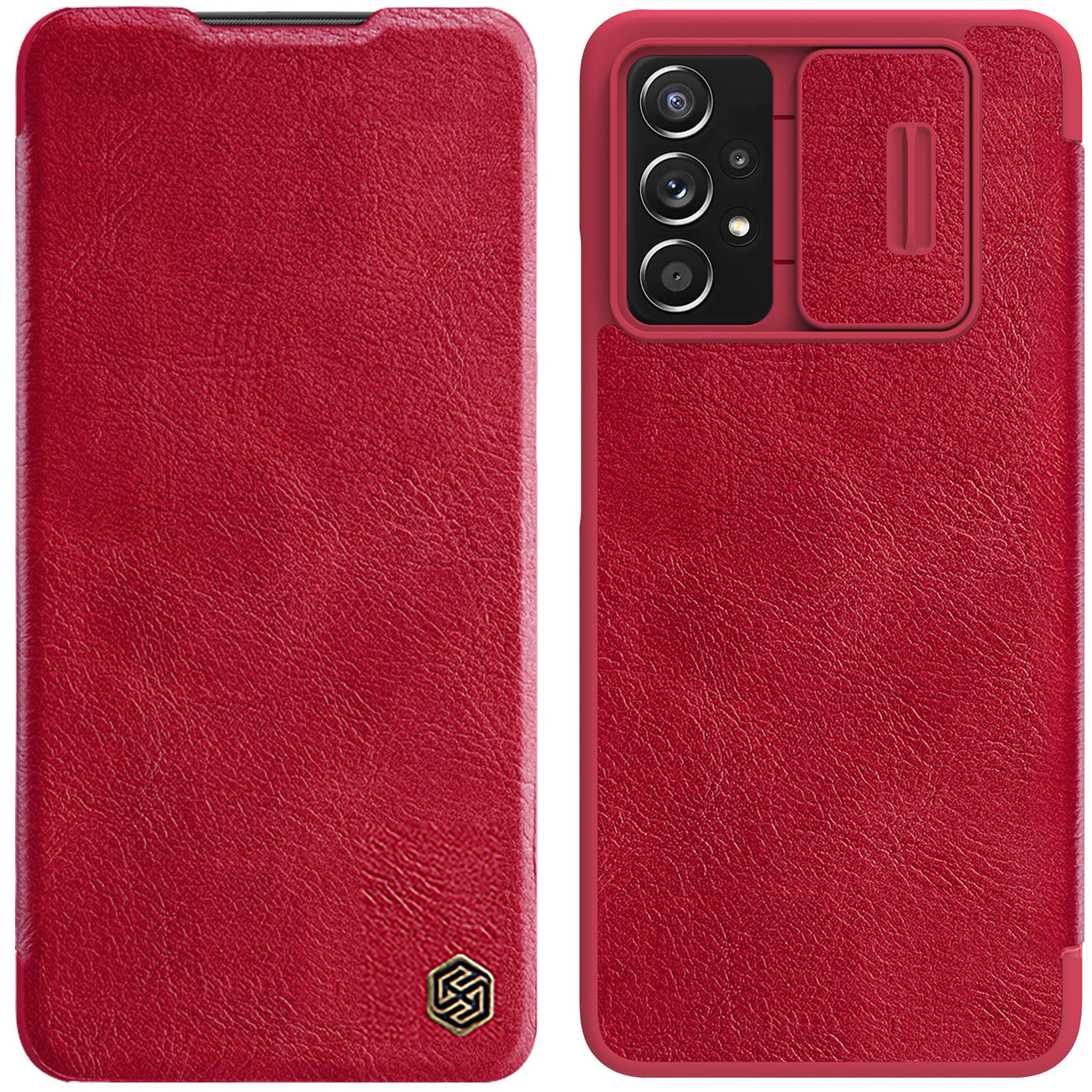 Nillkin Qin Samsung Galaxy A73 red