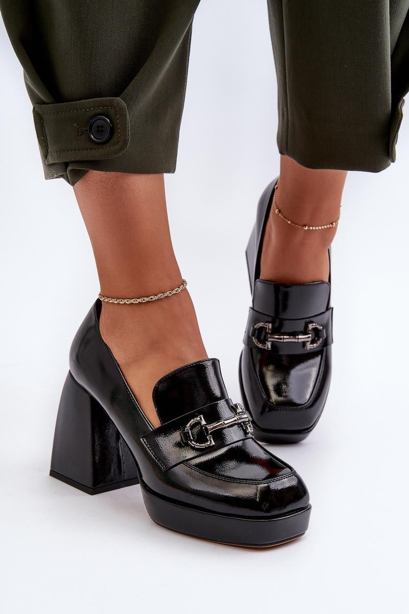  Heeled low shoes model 196316 Step in style  black