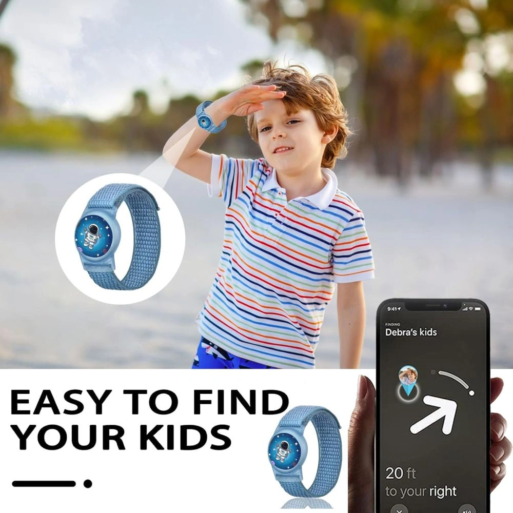 Pasek Tech-Protect Nylon For Kids do Apple AirTag 1 / 2 Astronaut
