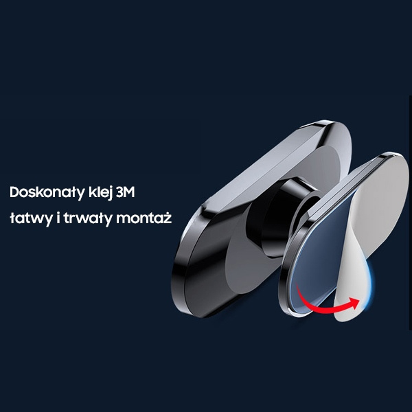 AWEI X20 Dashboard Magnetic Car Mount Black 