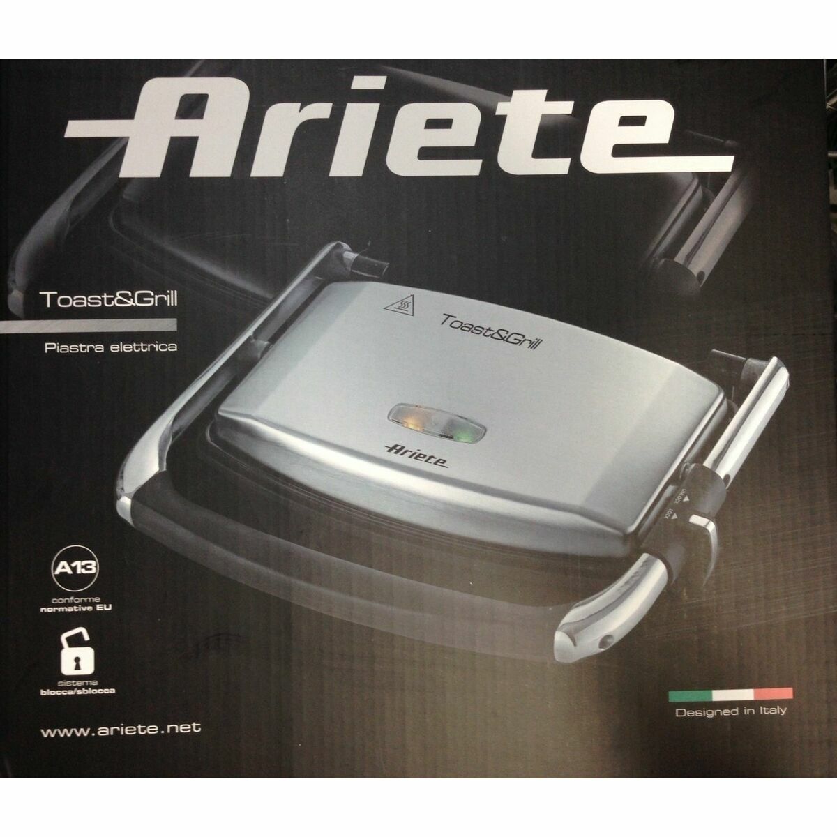 Electric Barbecue Ariete 1911 1000 W Electric Barbecue Ariete 1911 1000 W