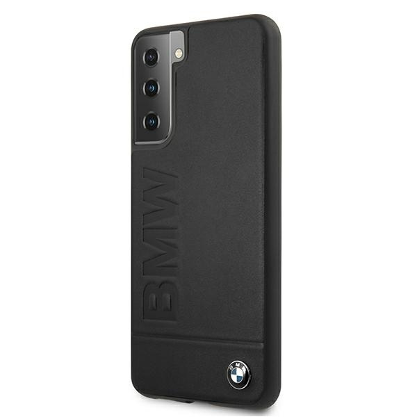 BMW BMHCS21MSLLBK Samsung Galaxy S21+ Plus black hardcase Signature Logo Imprint