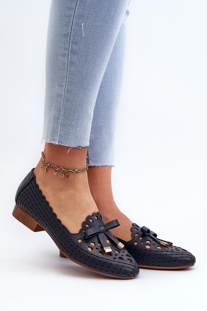  Ballet flats model 196307 Step in style  navy blue
