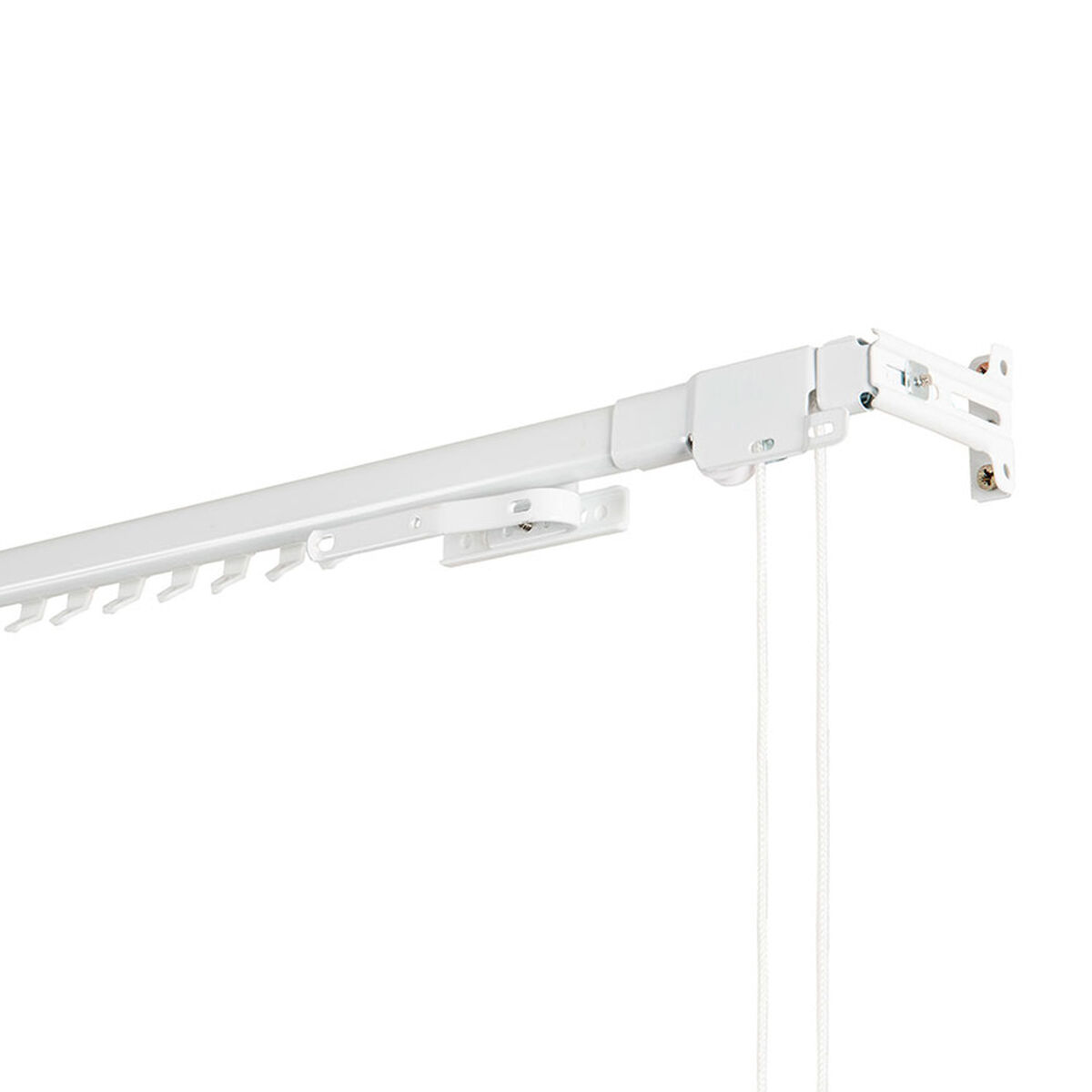 Curtain Rails Stor Planet Cintacor Extendable Reinforced White 70-120 cm